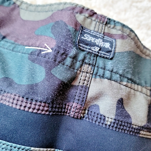 Oniell Men's 32 board shorts camo swimming shorts - Picture 3 of 10